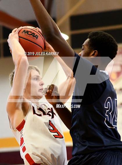 Thumbnail 2 in The Meadows School vs Lincoln County (NIAA 2A Final) photogallery.