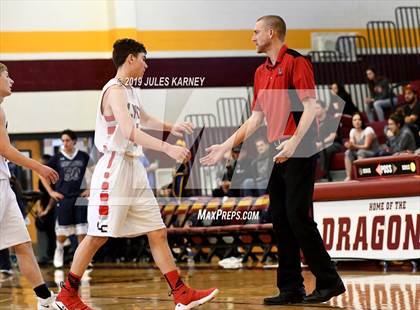 Thumbnail 1 in The Meadows School vs Lincoln County (NIAA 2A Final) photogallery.
