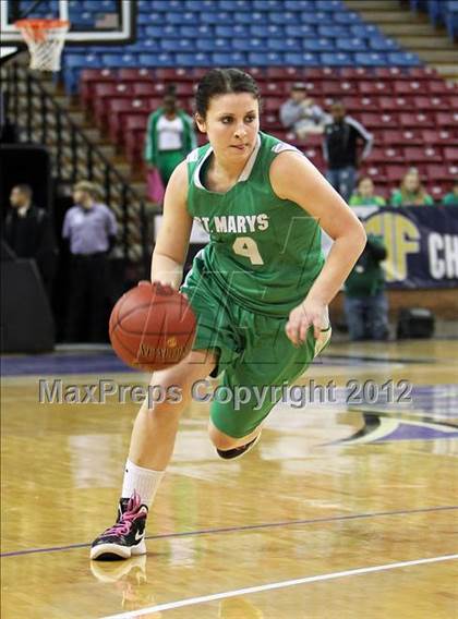 Thumbnail 3 in St. Mary's vs. Archbishop Mitty (CIF D2 NorCal Regional Final) photogallery.