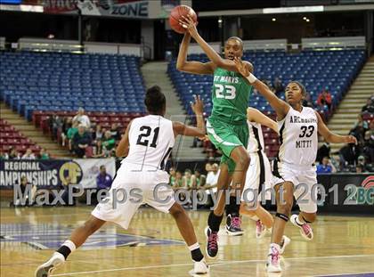 Thumbnail 1 in St. Mary's vs. Archbishop Mitty (CIF D2 NorCal Regional Final) photogallery.