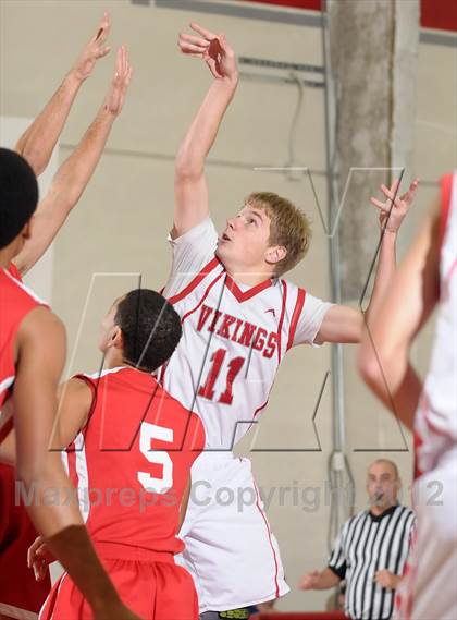 Thumbnail 1 in San Juan vs. Victory Christian (Viking Classic) photogallery.