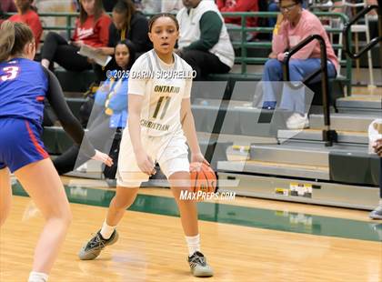 Thumbnail 3 in Ontario Christian vs Brookswood (BC) (Nike Tournament of Champions) photogallery.