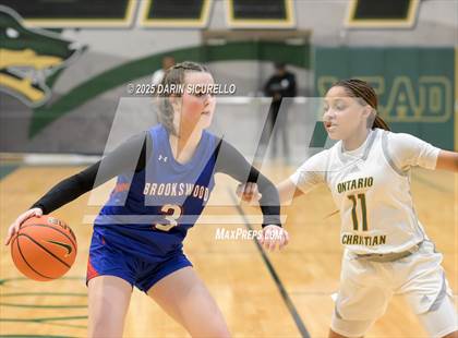 Thumbnail 3 in Ontario Christian vs Brookswood (BC) (Nike Tournament of Champions) photogallery.