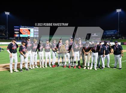 Thumbnail 1 in Shiner vs. New Home (UIL 2A Baseball State Semifinal Medal Ceremony) photogallery.