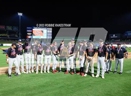 Thumbnail 3 in Shiner vs. New Home (UIL 2A Baseball State Semifinal Medal Ceremony) photogallery.