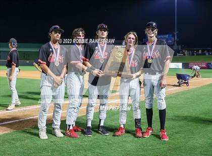 Thumbnail 2 in Shiner vs. New Home (UIL 2A Baseball State Semifinal Medal Ceremony) photogallery.