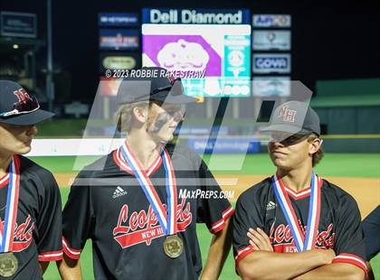 Thumbnail 3 in Shiner vs. New Home (UIL 2A Baseball State Semifinal Medal Ceremony) photogallery.
