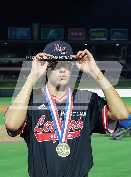 Thumbnail 3 in Shiner vs. New Home (UIL 2A Baseball State Semifinal Medal Ceremony) photogallery.