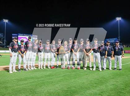 Thumbnail 2 in Shiner vs. New Home (UIL 2A Baseball State Semifinal Medal Ceremony) photogallery.