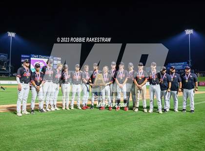 Thumbnail 3 in Shiner vs. New Home (UIL 2A Baseball State Semifinal Medal Ceremony) photogallery.