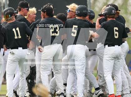 Thumbnail 3 in Rock Canyon vs. Douglas County (CHSAA 5A Region 5) photogallery.