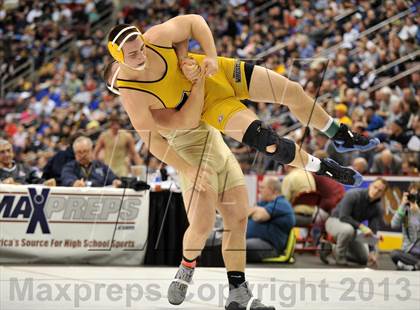 Thumbnail 3 in PIAA AAA Wrestling Championships (Quarterfinals) photogallery.