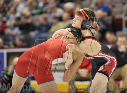 Thumbnail 1 in PIAA AAA Wrestling Championships (Quarterfinals) photogallery.
