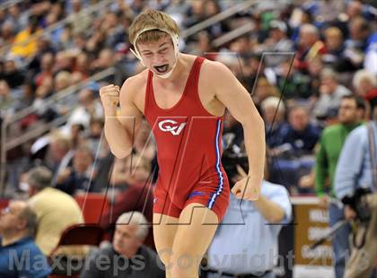Thumbnail 3 in PIAA AAA Wrestling Championships (Quarterfinals) photogallery.