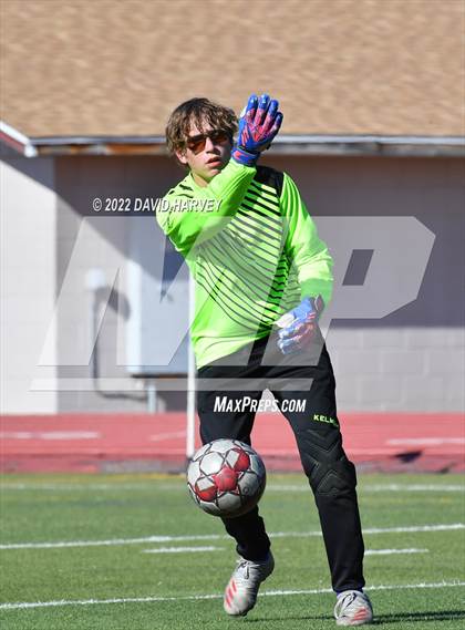 Thumbnail 2 in Lincoln @ Littleton (JV) Soccer photogallery.