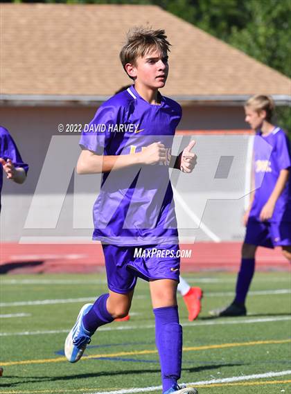 Thumbnail 2 in Lincoln @ Littleton (JV) Soccer photogallery.