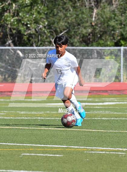 Thumbnail 2 in Lincoln @ Littleton (JV) Soccer photogallery.