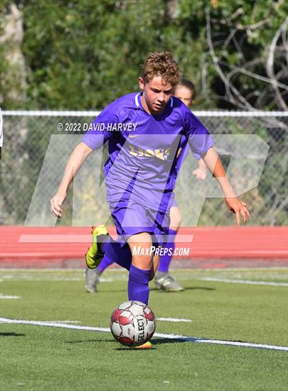 Thumbnail 2 in Lincoln @ Littleton (JV) Soccer photogallery.