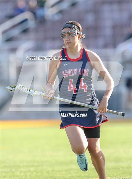 Thumbnail 2 in North Shore vs. South Side (Class C Semifinal) photogallery.