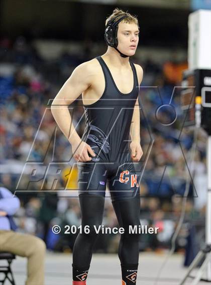 Thumbnail 2 in WIAA 3A 170 LB Championship photogallery.