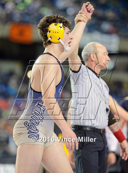 Thumbnail 1 in WIAA 3A 170 LB Championship photogallery.