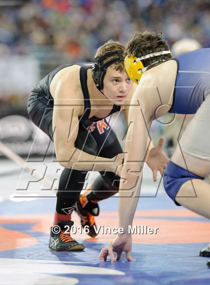 Thumbnail 3 in WIAA 3A 170 LB Championship photogallery.