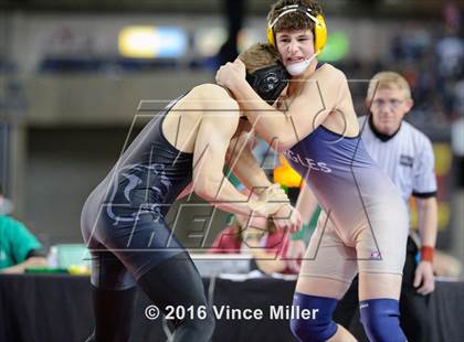Thumbnail 2 in WIAA 3A 170 LB Championship photogallery.