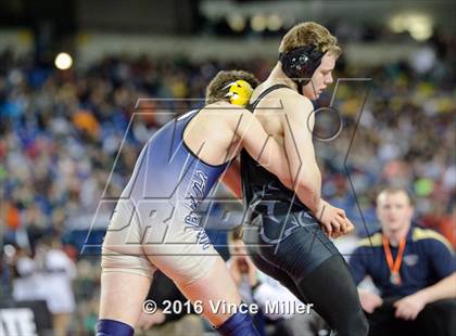 Thumbnail 3 in WIAA 3A 170 LB Championship photogallery.