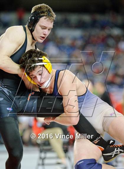 Thumbnail 1 in WIAA 3A 170 LB Championship photogallery.