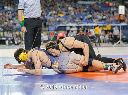 Thumbnail 1 in WIAA 3A 170 LB Championship photogallery.