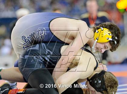 Thumbnail 2 in WIAA 3A 170 LB Championship photogallery.