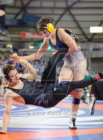 Thumbnail 1 in WIAA 3A 170 LB Championship photogallery.