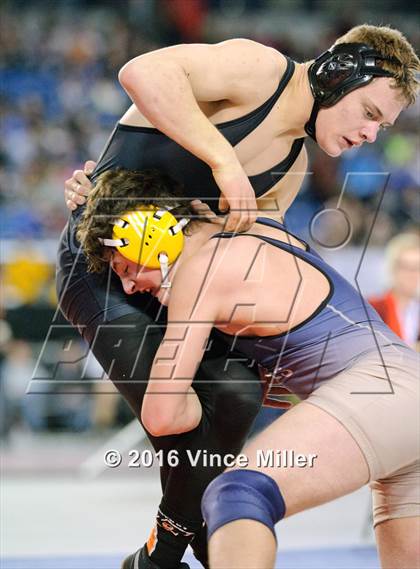 Thumbnail 3 in WIAA 3A 170 LB Championship photogallery.