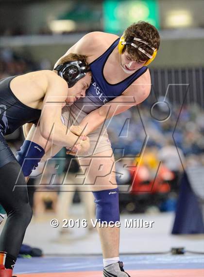 Thumbnail 1 in WIAA 3A 170 LB Championship photogallery.