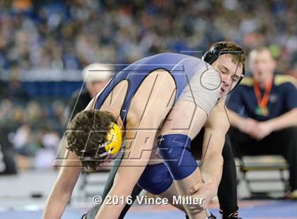 Thumbnail 3 in WIAA 3A 170 LB Championship photogallery.