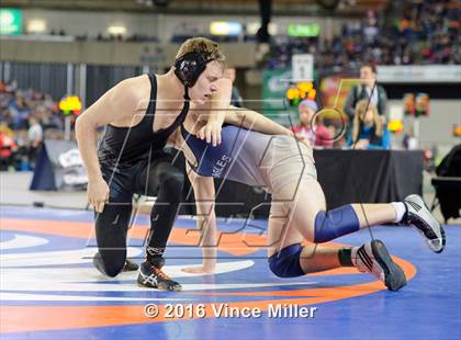 Thumbnail 2 in WIAA 3A 170 LB Championship photogallery.