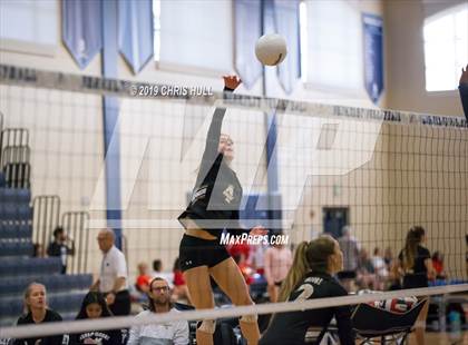 Thumbnail 1 in Bishop McLaughlin Catholic vs Bishop Moore (Berkeley Premier Tournament) photogallery.