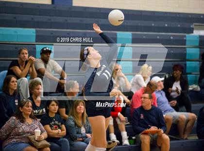 Thumbnail 1 in Bishop McLaughlin Catholic vs Bishop Moore (Berkeley Premier Tournament) photogallery.