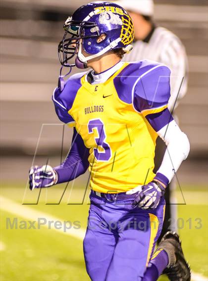 Thumbnail 3 in Leonard vs Edgewood (UIL 2A Bi-District Playoff) photogallery.