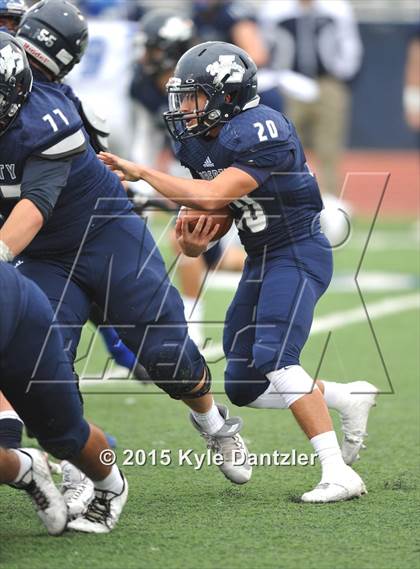 Thumbnail 2 in Nolan Catholic @ Liberty Christian (TAPPS Division 1 Bi-District Playoff) photogallery.