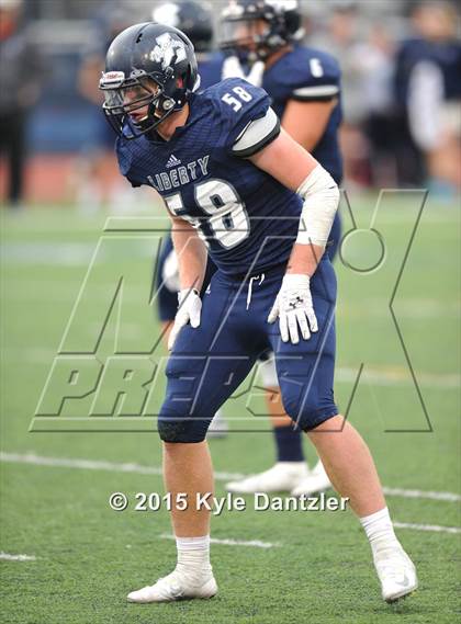 Thumbnail 2 in Nolan Catholic @ Liberty Christian (TAPPS Division 1 Bi-District Playoff) photogallery.