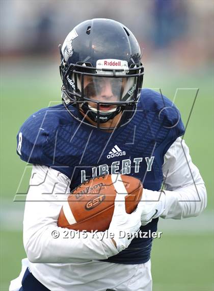 Thumbnail 2 in Nolan Catholic @ Liberty Christian (TAPPS Division 1 Bi-District Playoff) photogallery.