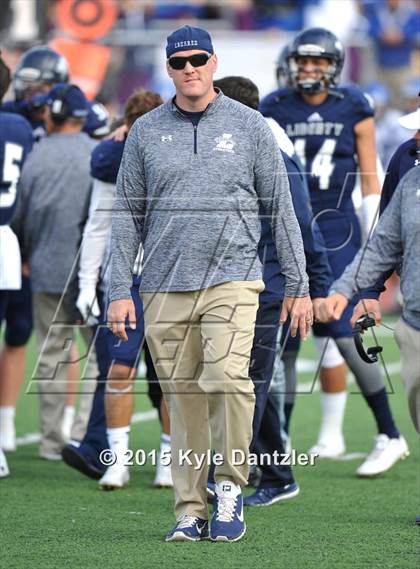 Thumbnail 2 in Nolan Catholic @ Liberty Christian (TAPPS Division 1 Bi-District Playoff) photogallery.