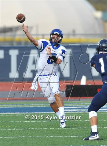 Thumbnail 3 in Nolan Catholic @ Liberty Christian (TAPPS Division 1 Bi-District Playoff) photogallery.