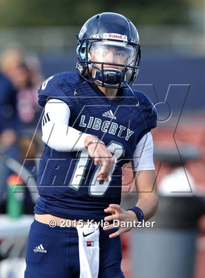 Thumbnail 2 in Nolan Catholic @ Liberty Christian (TAPPS Division 1 Bi-District Playoff) photogallery.