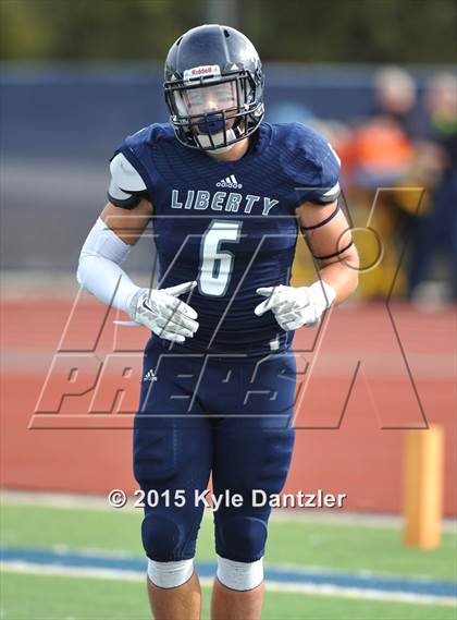Thumbnail 2 in Nolan Catholic @ Liberty Christian (TAPPS Division 1 Bi-District Playoff) photogallery.