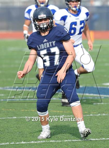 Thumbnail 3 in Nolan Catholic @ Liberty Christian (TAPPS Division 1 Bi-District Playoff) photogallery.