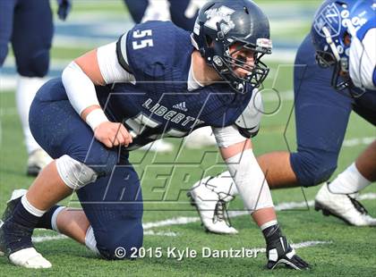 Thumbnail 1 in Nolan Catholic @ Liberty Christian (TAPPS Division 1 Bi-District Playoff) photogallery.