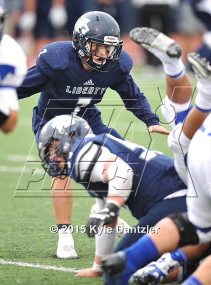 Thumbnail 3 in Nolan Catholic @ Liberty Christian (TAPPS Division 1 Bi-District Playoff) photogallery.