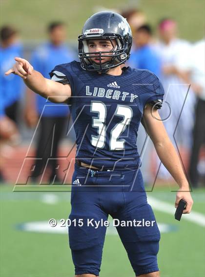 Thumbnail 2 in Nolan Catholic @ Liberty Christian (TAPPS Division 1 Bi-District Playoff) photogallery.